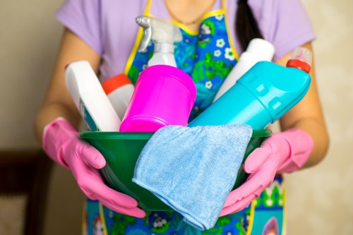 Professional oven cleaning service for a Kensington home kitchen