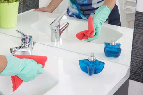 Protected Deep Cleaning Kensington checkout with card and transfer security