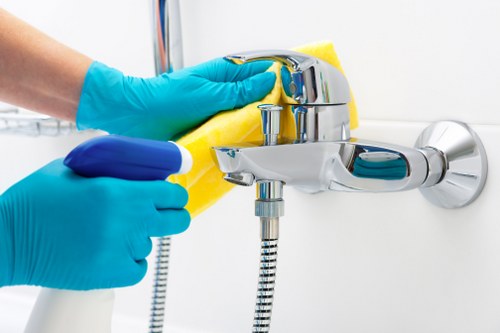 Deep cleaning support for a Kensington family property