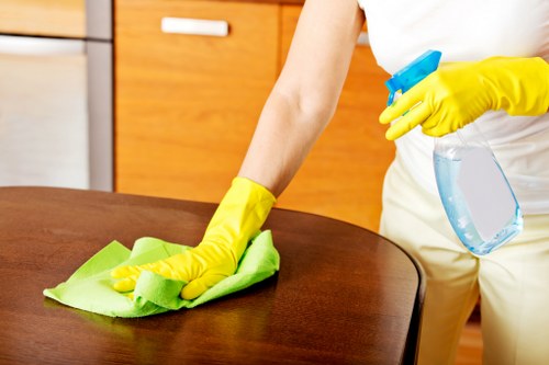 Office cleaning schedule prepared for a Kensington business premises